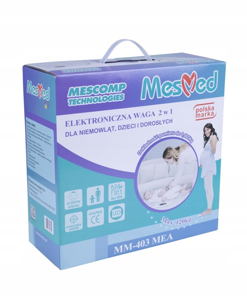 Mesmed электронные весы Mea MM-403 максимальный вес ребенка 20 кг