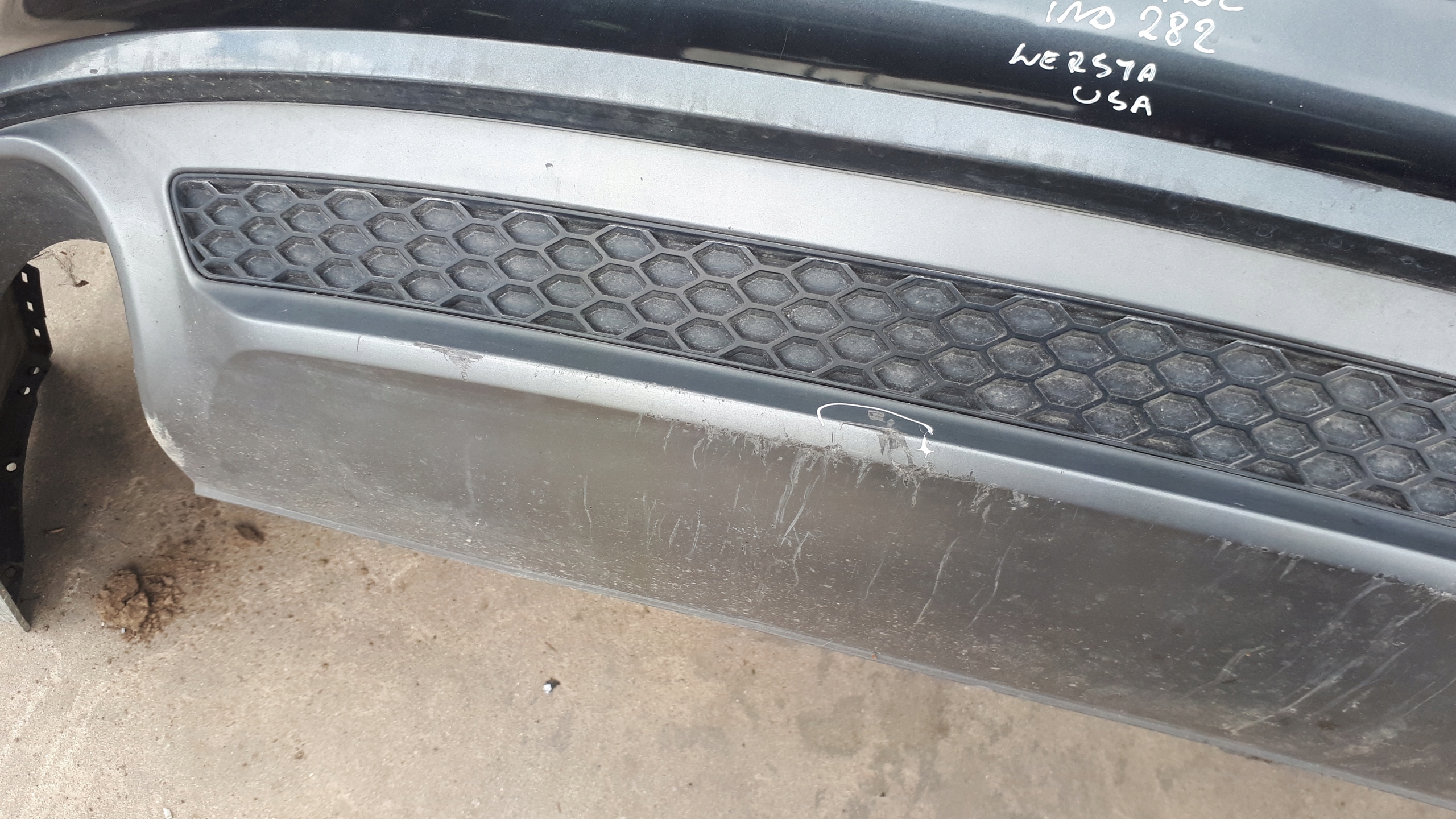 A7 4G bumper rear part rear below PDC LZ7S SLINE USA