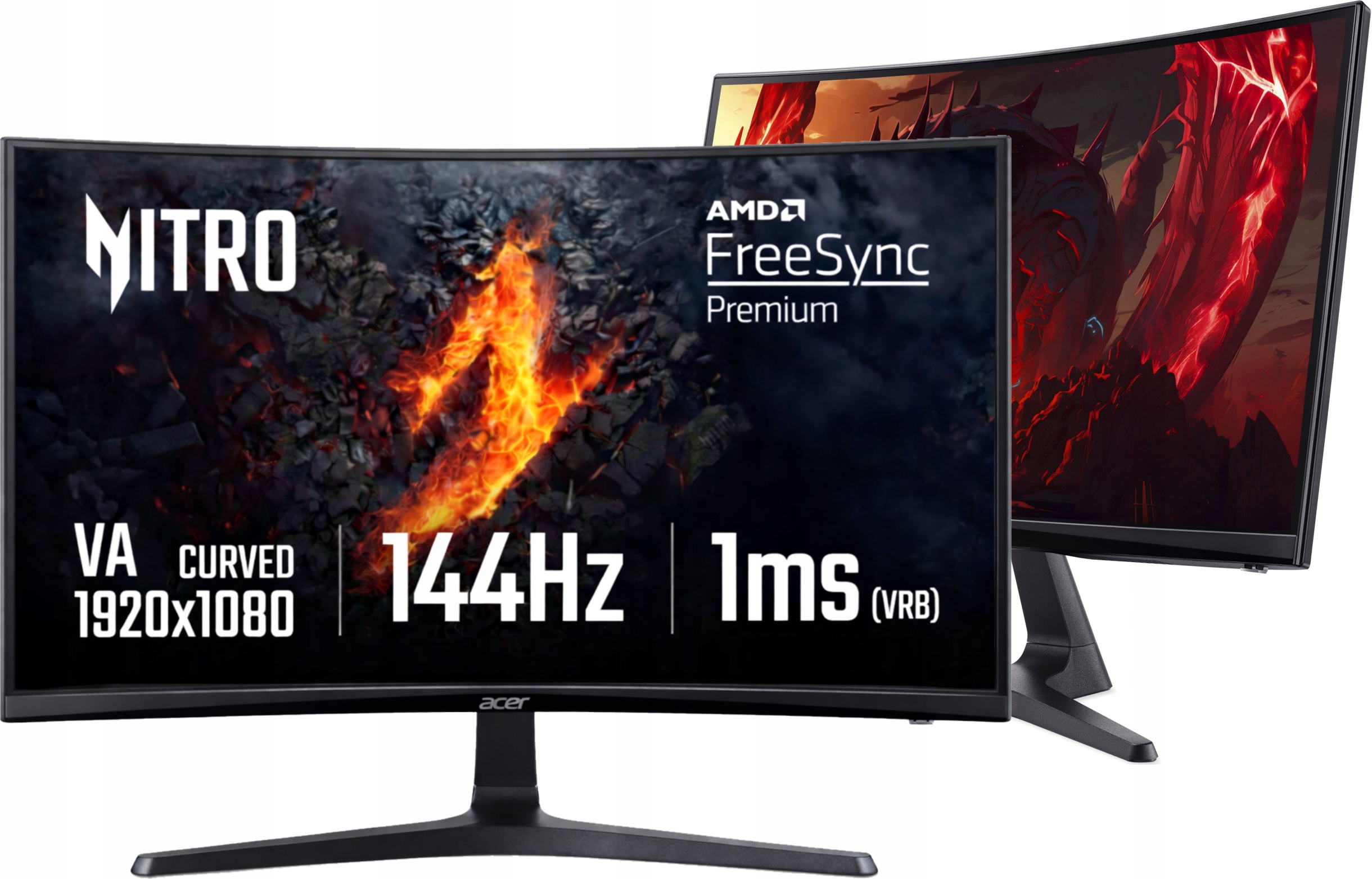 Monitor LED Acer Nitro ED240QP0bi 23,5 