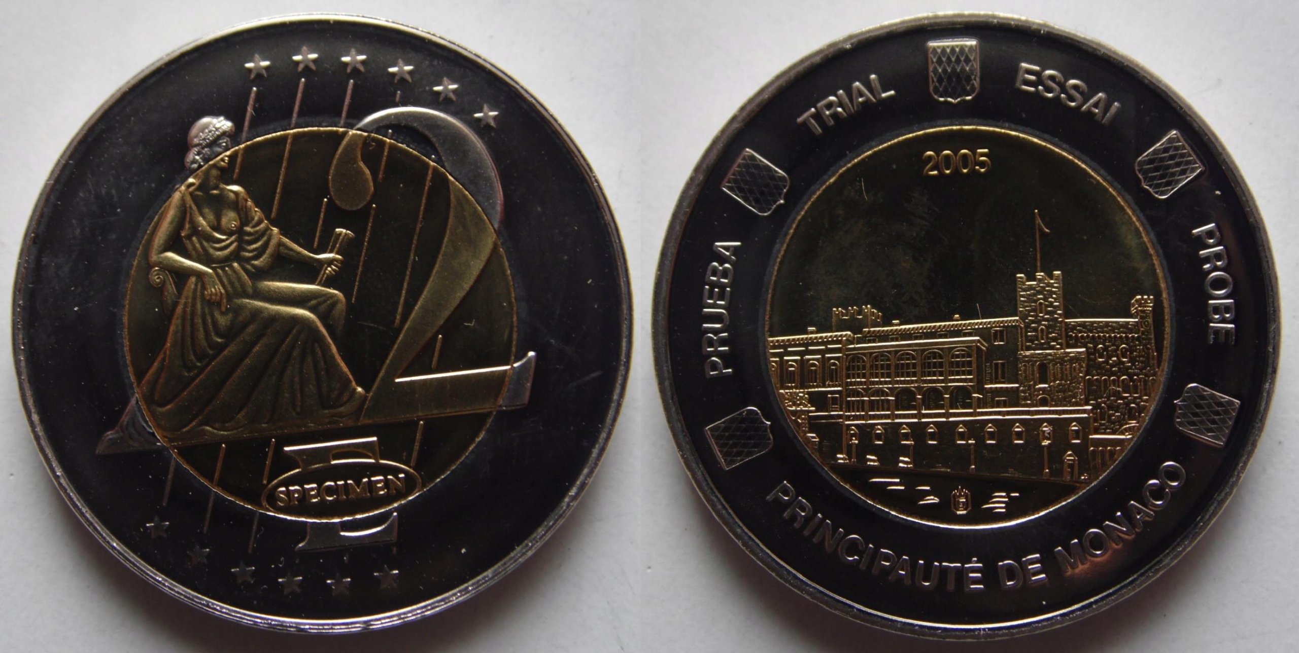 Монако 2 Евро 2005, испытание