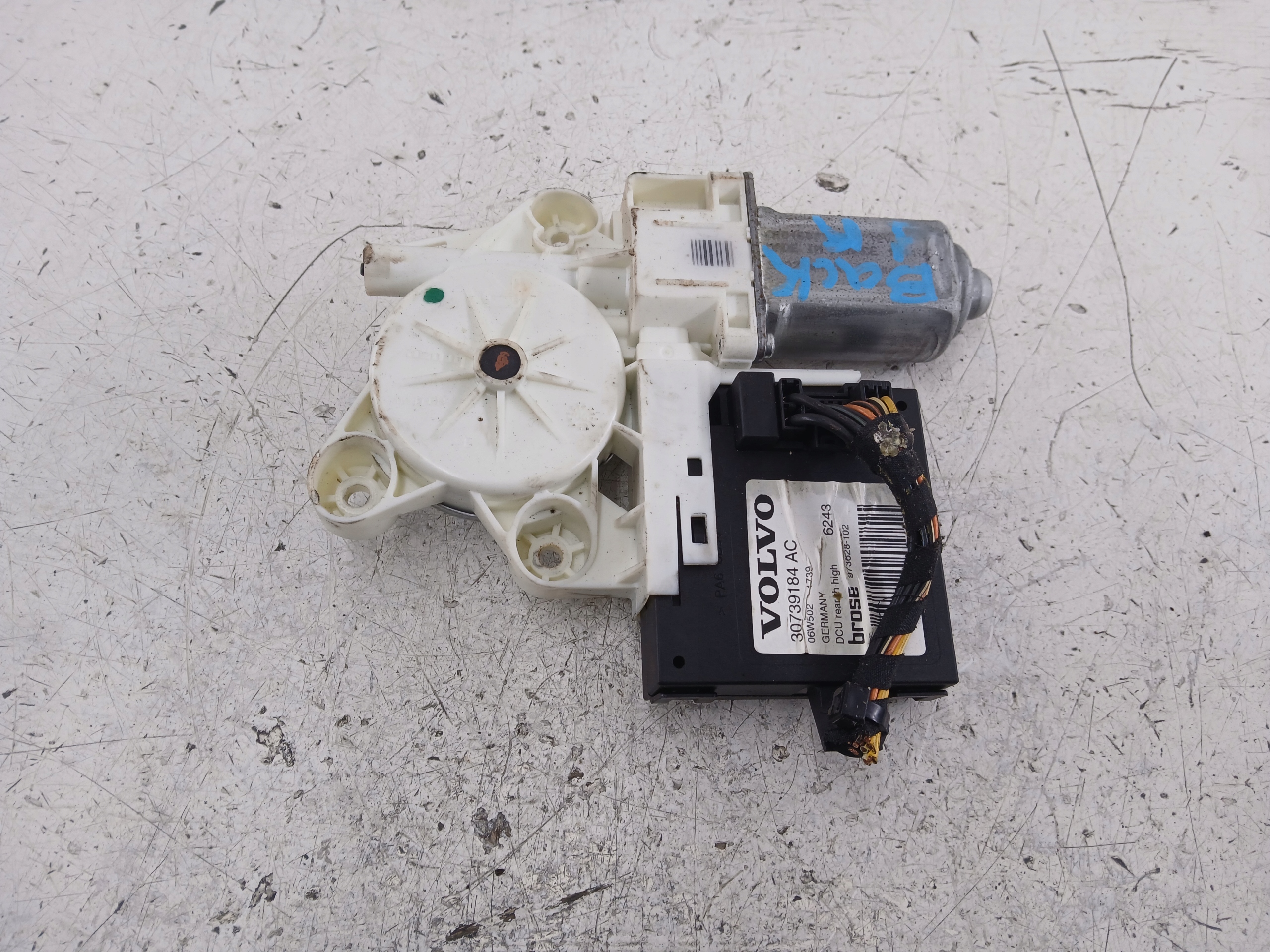 VOLVO V50 and mini motor windows right rear part 30739184AC