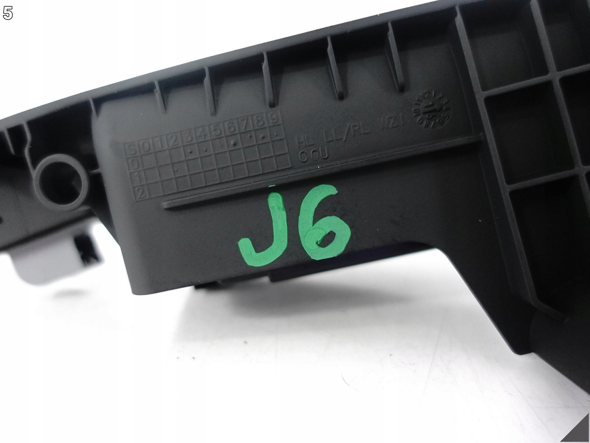 AUDI RS7 S7 A7 4G8 10-18 POIGNÉE PORTIÈRE DE GAUCHE ARRIÈRE COMMANDES CENDRIER