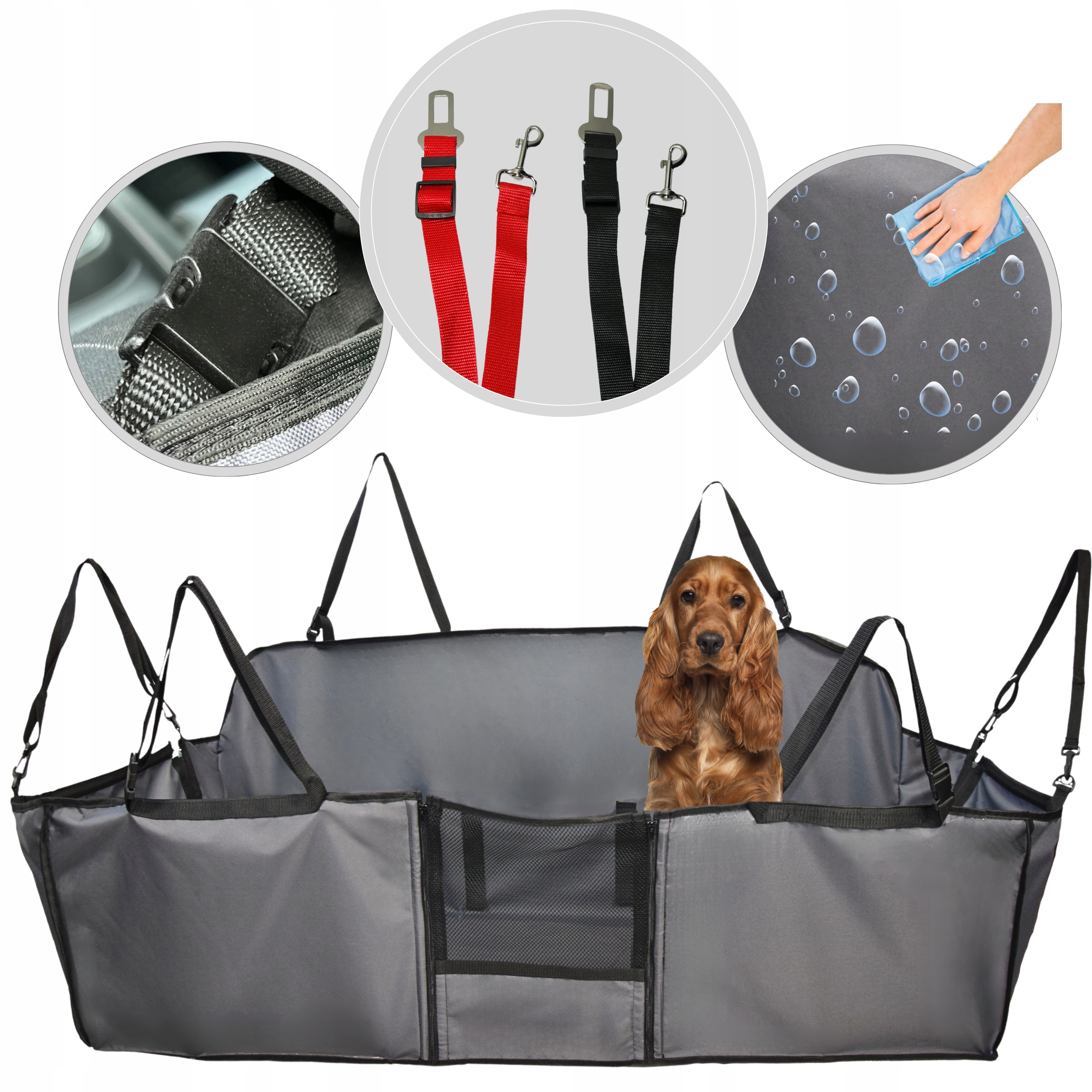 Levně Podložka Pro Psa Do Auta Na Sedadlo Automobilová Vodotěsná