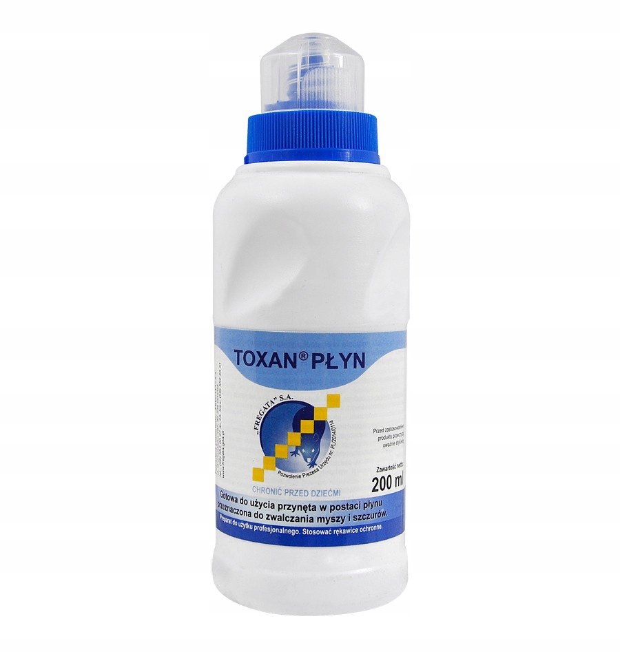 

Trutka na myszy szczury gryzonie Toxan płyn 200 ml