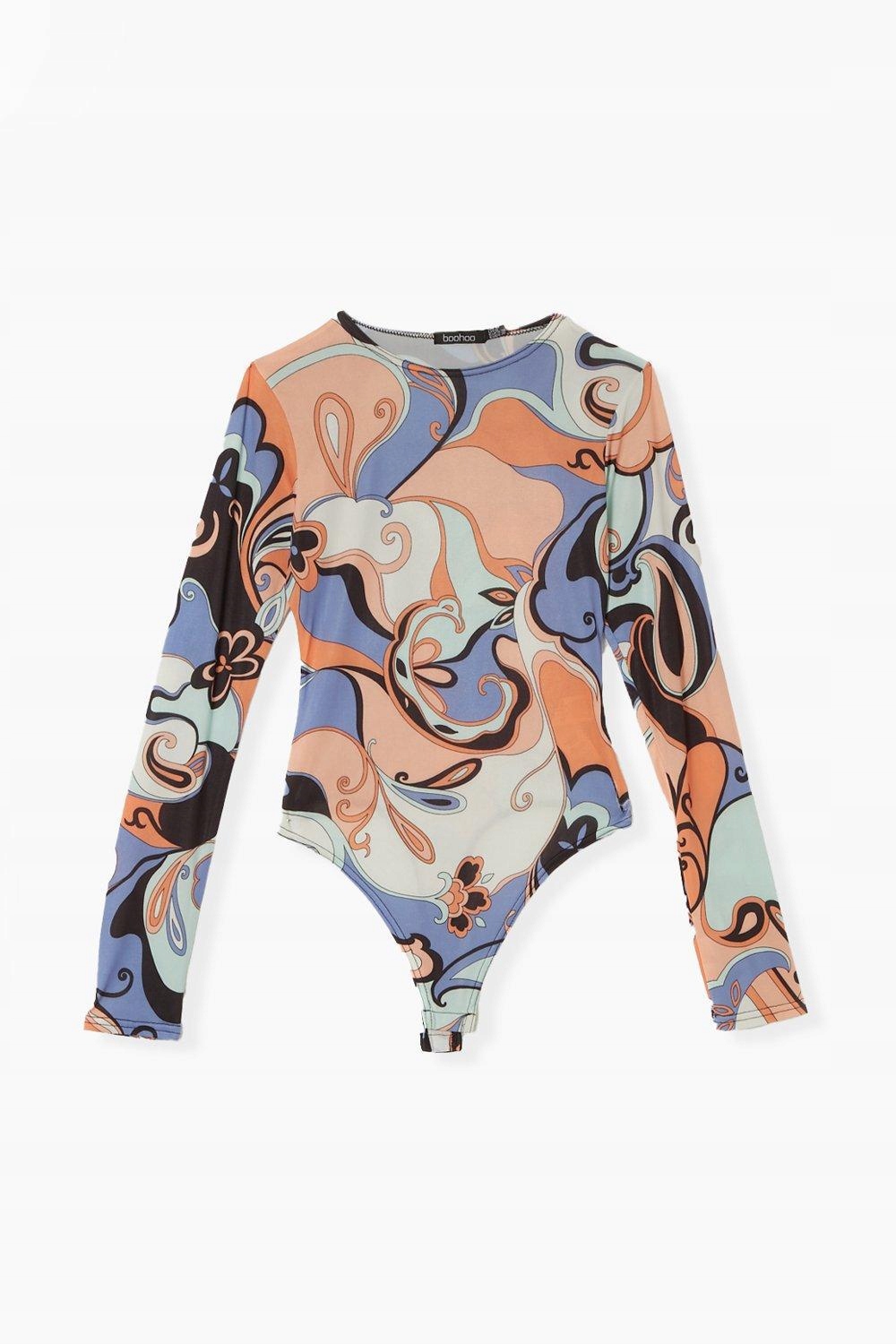 BL905 BODY ABSTRACT SLINKY BODY BOOHOO 38 Marka Boohoo