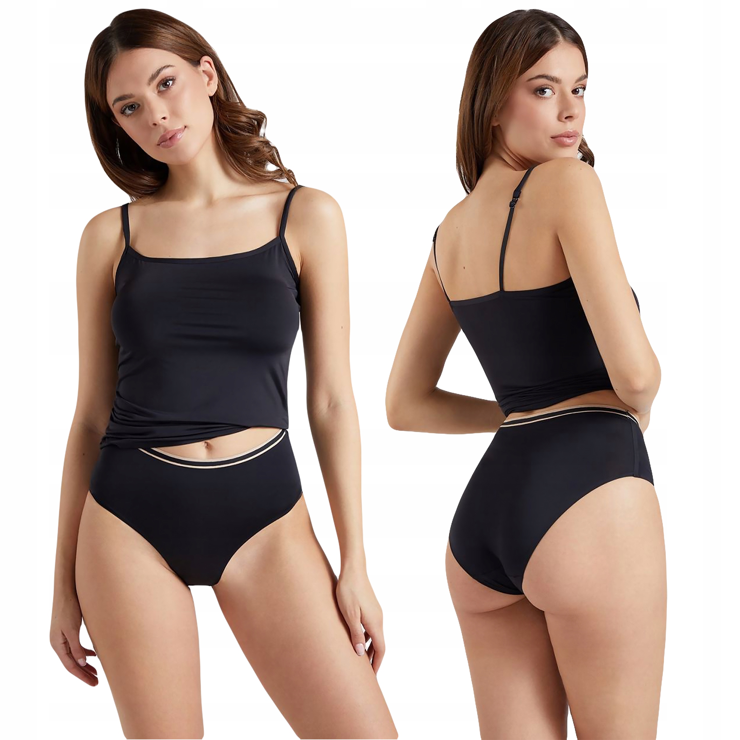 

Figi majtki damskie Julimex Duo Maxi, czarne, M