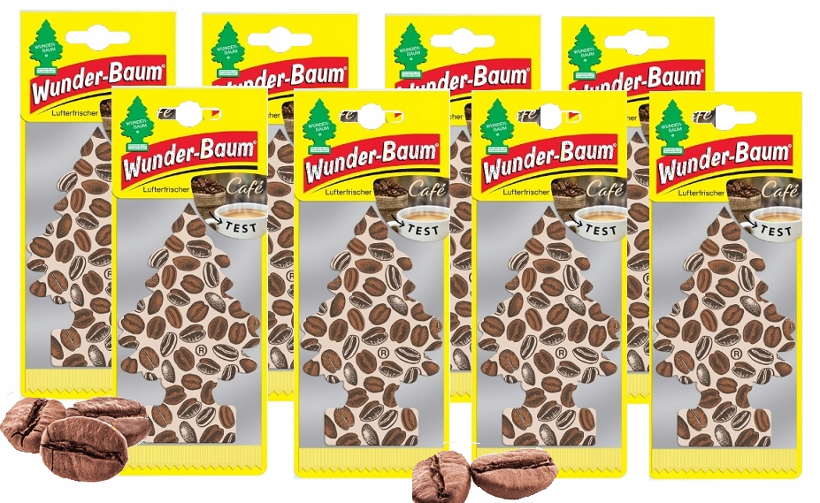 WUNDER BAUM ZAPACH CHOINKA ZAPACHOWA CAFE KAWA