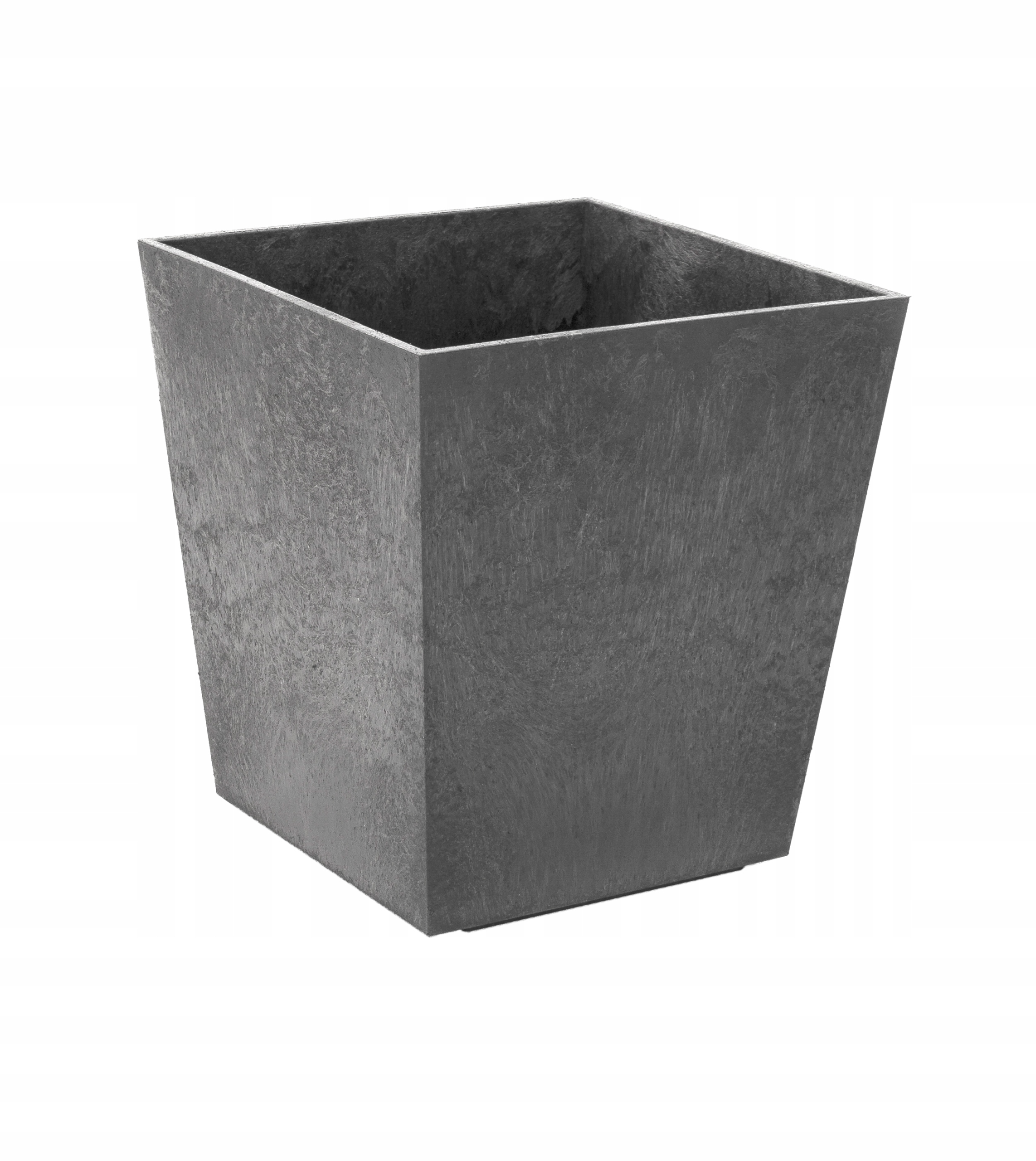 Duża donica ogrodowa szara 33 cm Sonata