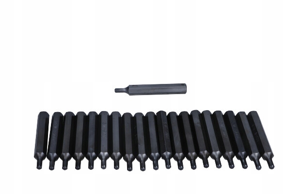 BIT 10 MM (3/8 ) RIBE M5 X 75 MM, 20 SZT, 73MOV5-2