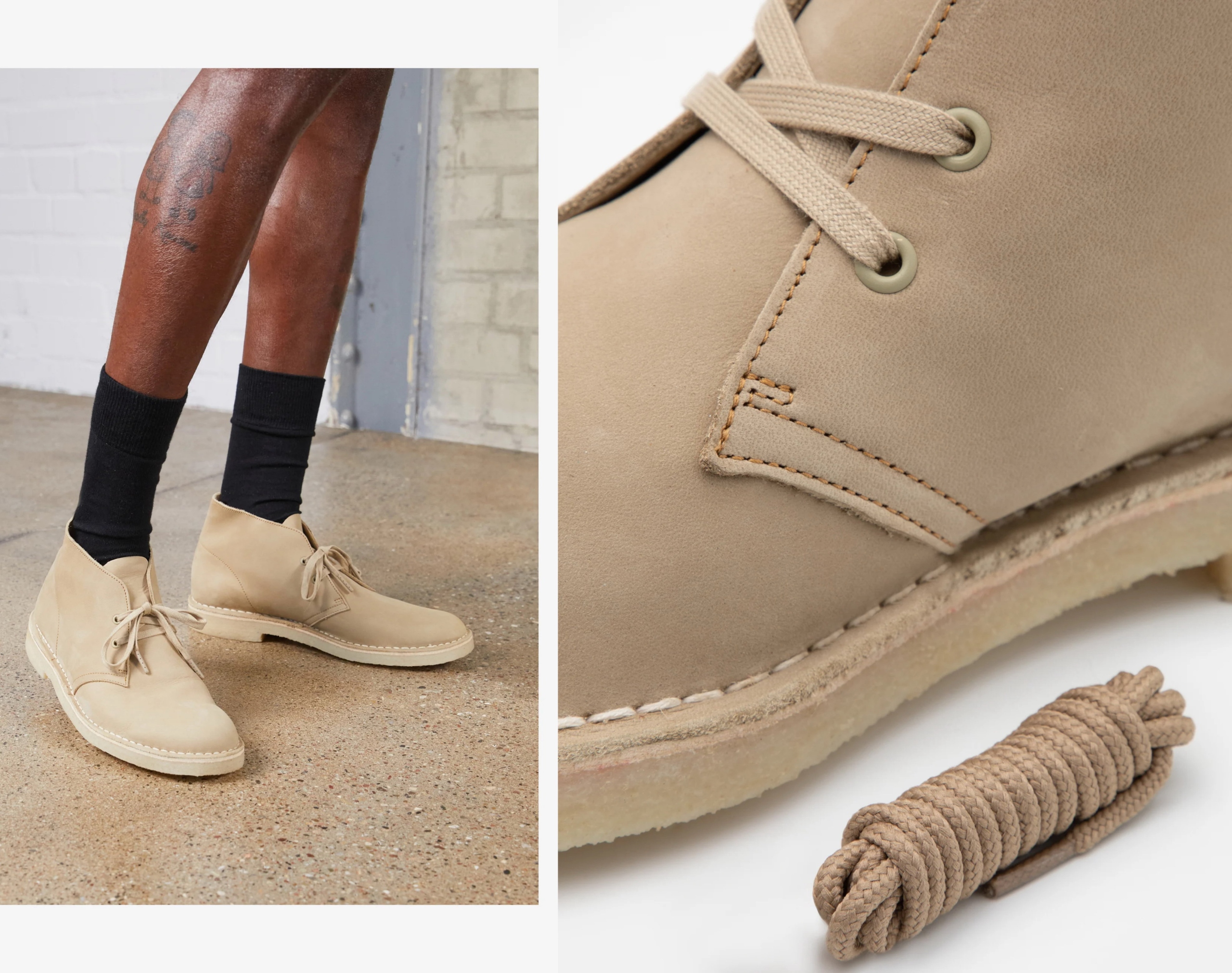 Clarks Originals Desert Nubuck Men Mid Boot męskie trzewiki sportowe 40