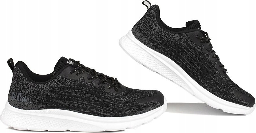 Pánské Boty Lee Cooper Černo-šedé LCW-22-32-1227M vel. 44