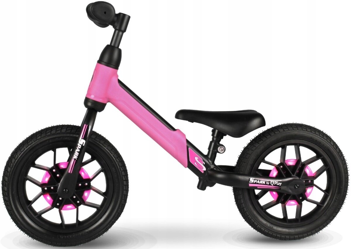 Balansinis dviratukas QPLAY Spark Pink Spalva rožinė