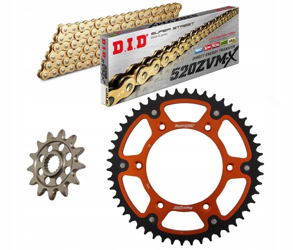 Z1476-990:51-ORG.34228 - KTM SX-F 250 RACING 15-20 комплект привода ORG SPX