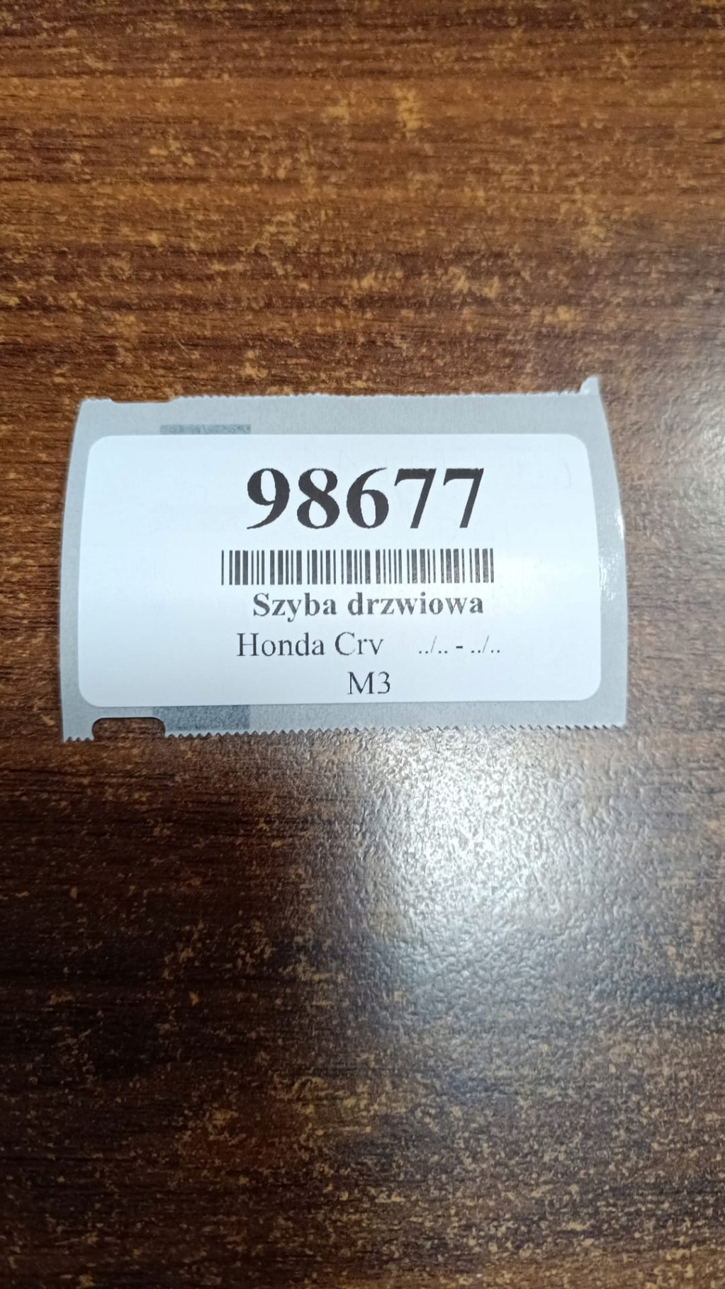 HONDA CRV and window door left rear part TROJKAT