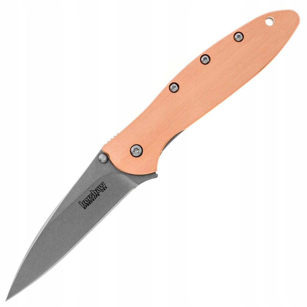 Nůž Kershaw Leek Copper Wharncliffe s klipem