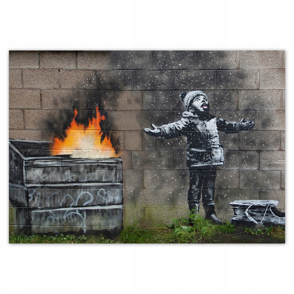 

Fototapety flizelina 312x219 Smog Banksy Graffiti