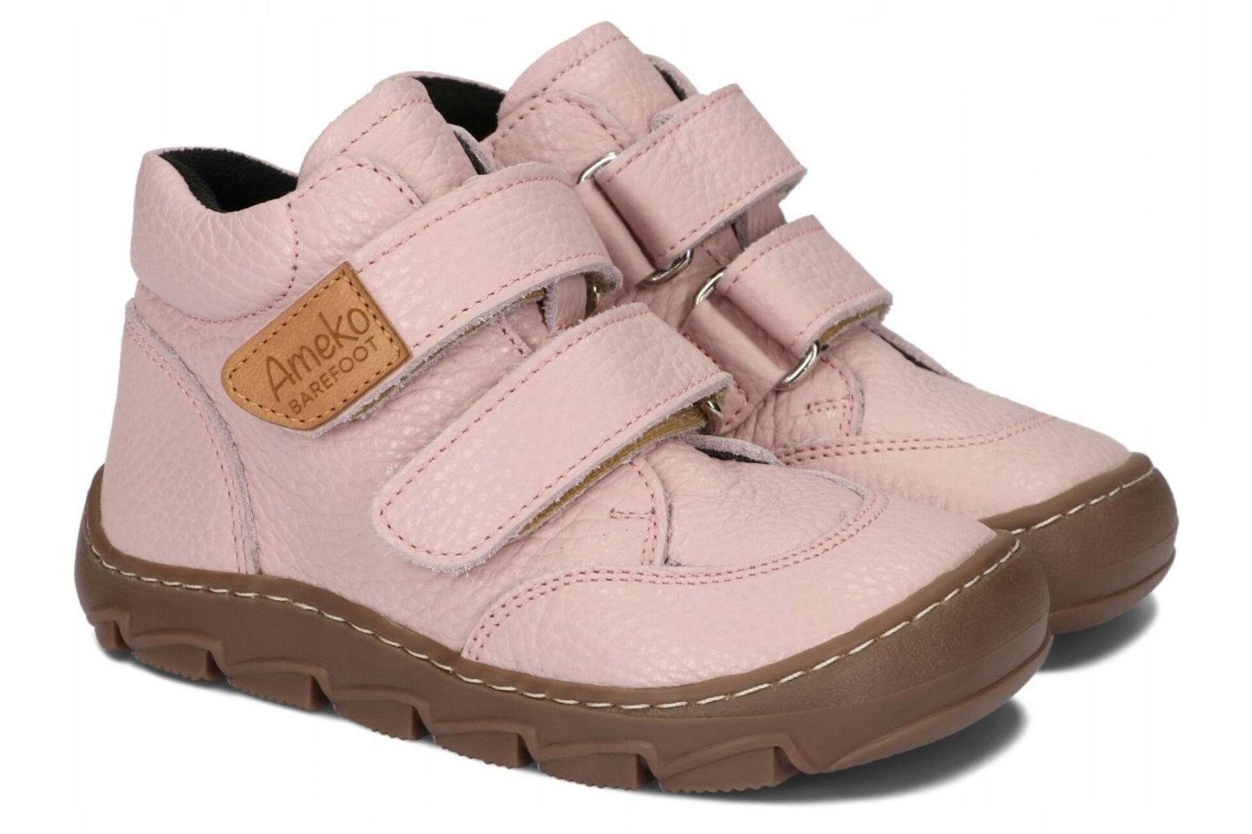 Barefoot Buty Ameko Dziecięce skórzane na jesień Półbuty do Przedszkola 27