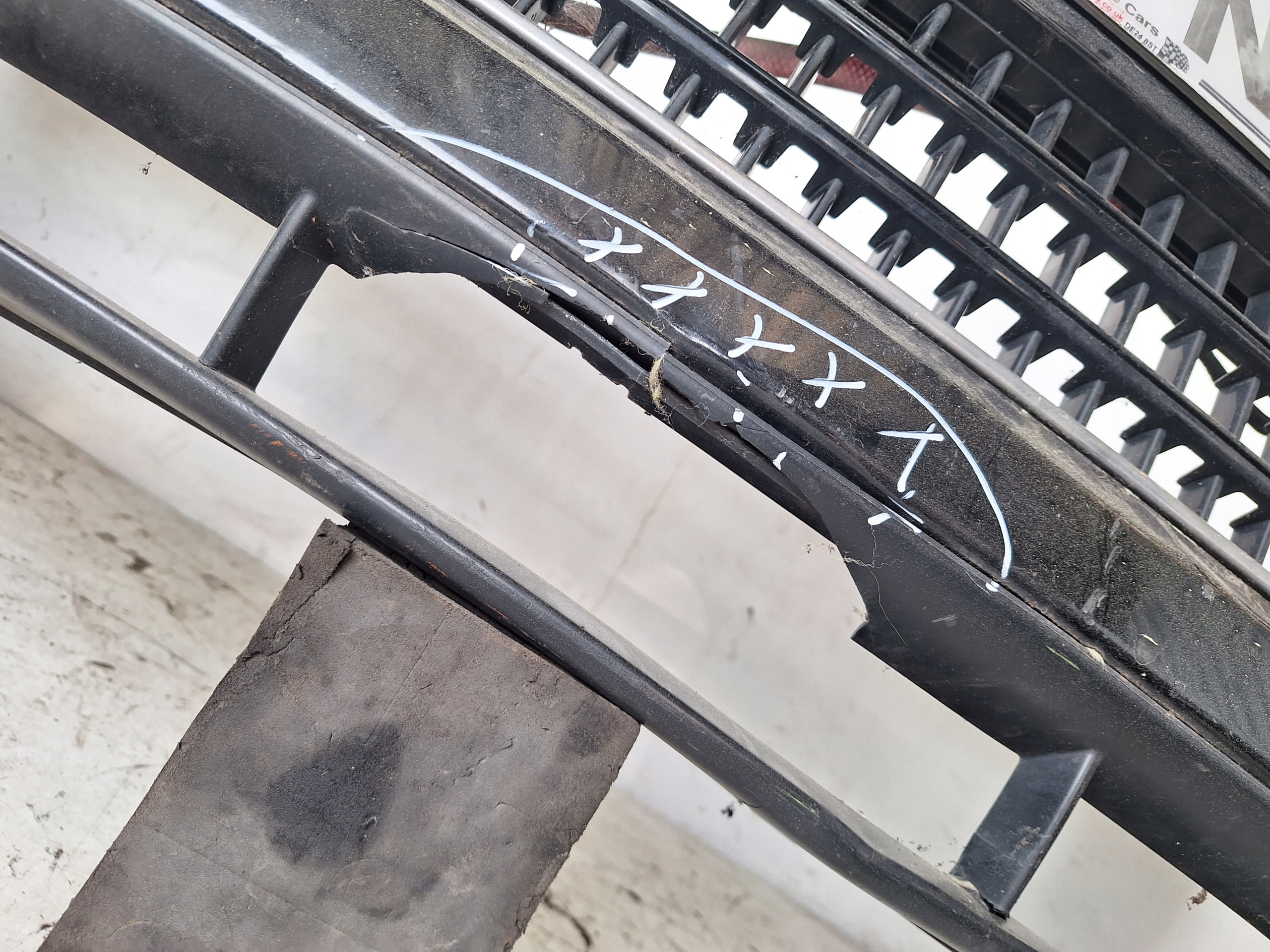 AUDI Q7 4L 05-10 bumper S-LINE XENON + PDC