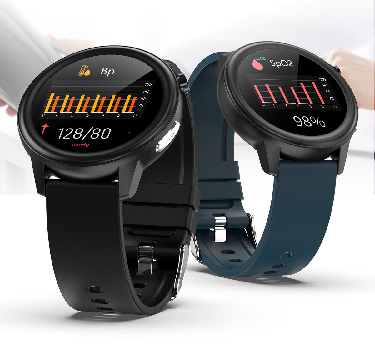ZEGAREK KARDIOWATCH EKG ZABURZENIA RYTMU POL MENU Kompatybilność systemowa Android iOS