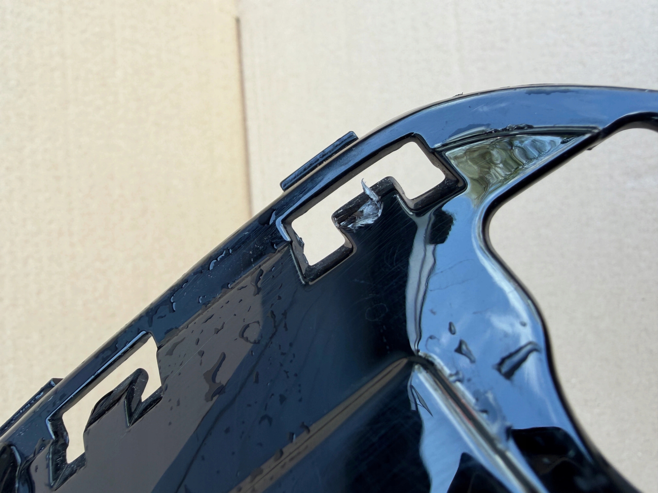 BMW X1 F48 15- grid of a bumper left front 51117383355