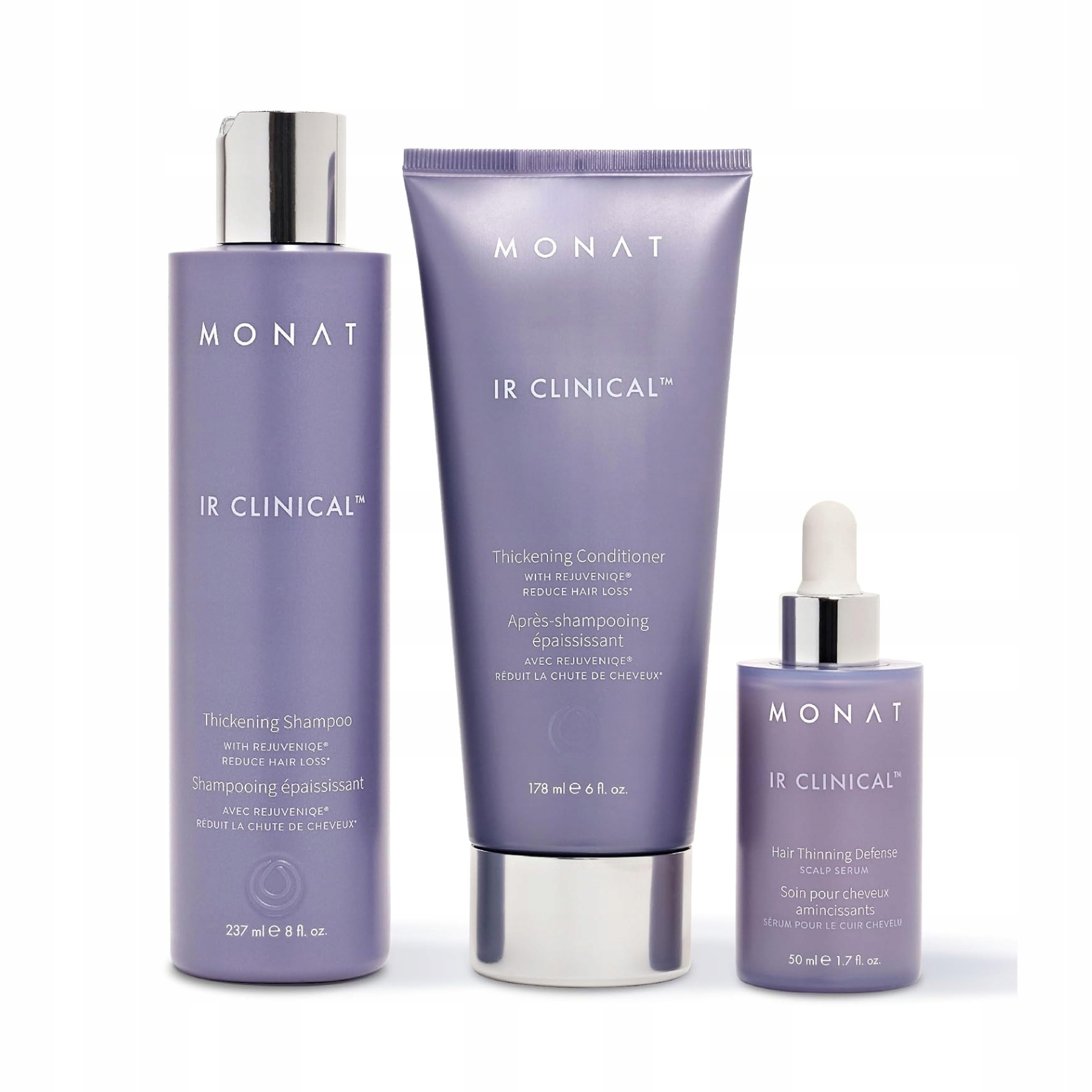 Monat Ir Clinical Kúra proti vypadávání vlasů Šampon Kondicionér Sérum