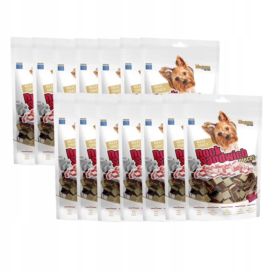 Levně Magnum Mini kachní sendviče Duck Sandwich pieces Zgrawka 14x80g Rasy Mini