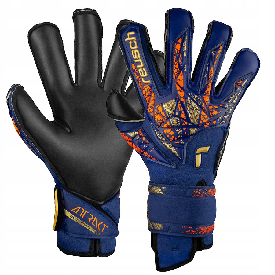 Reusch Attrakt Duo Evolution (8,5) Unisexové rukavice tmavě modré