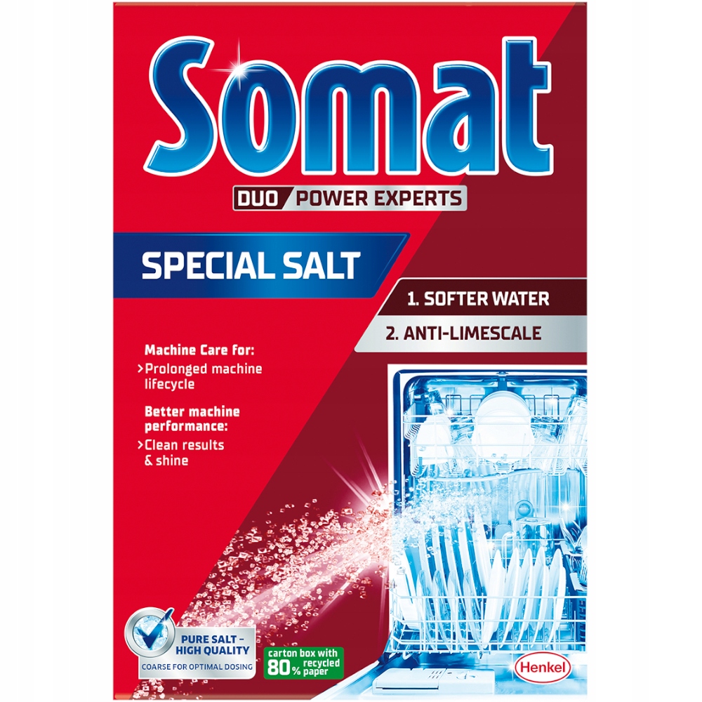 

Somat Sól do zmywarki większa wydajność 1,5kg