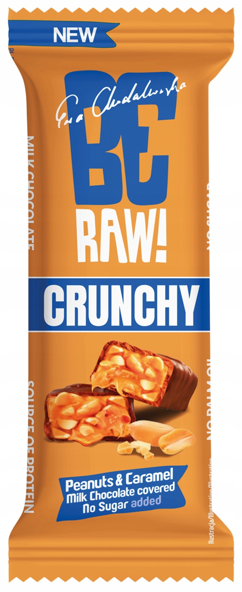 Baton Beraw! orzechowo-karmelowy 40g 15szt