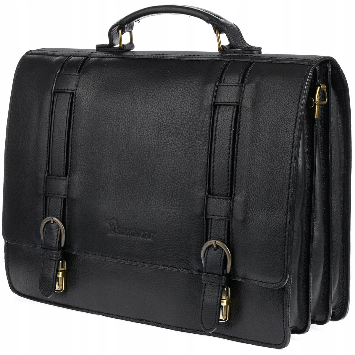 Kožená pánská aktovka na dokumenty Premium