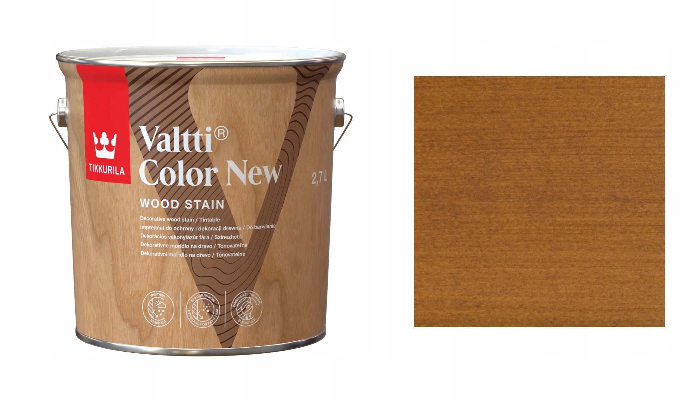 Tikkurila Valtti Color New 2,7L 5071 Tatti Impregnat Ochronny