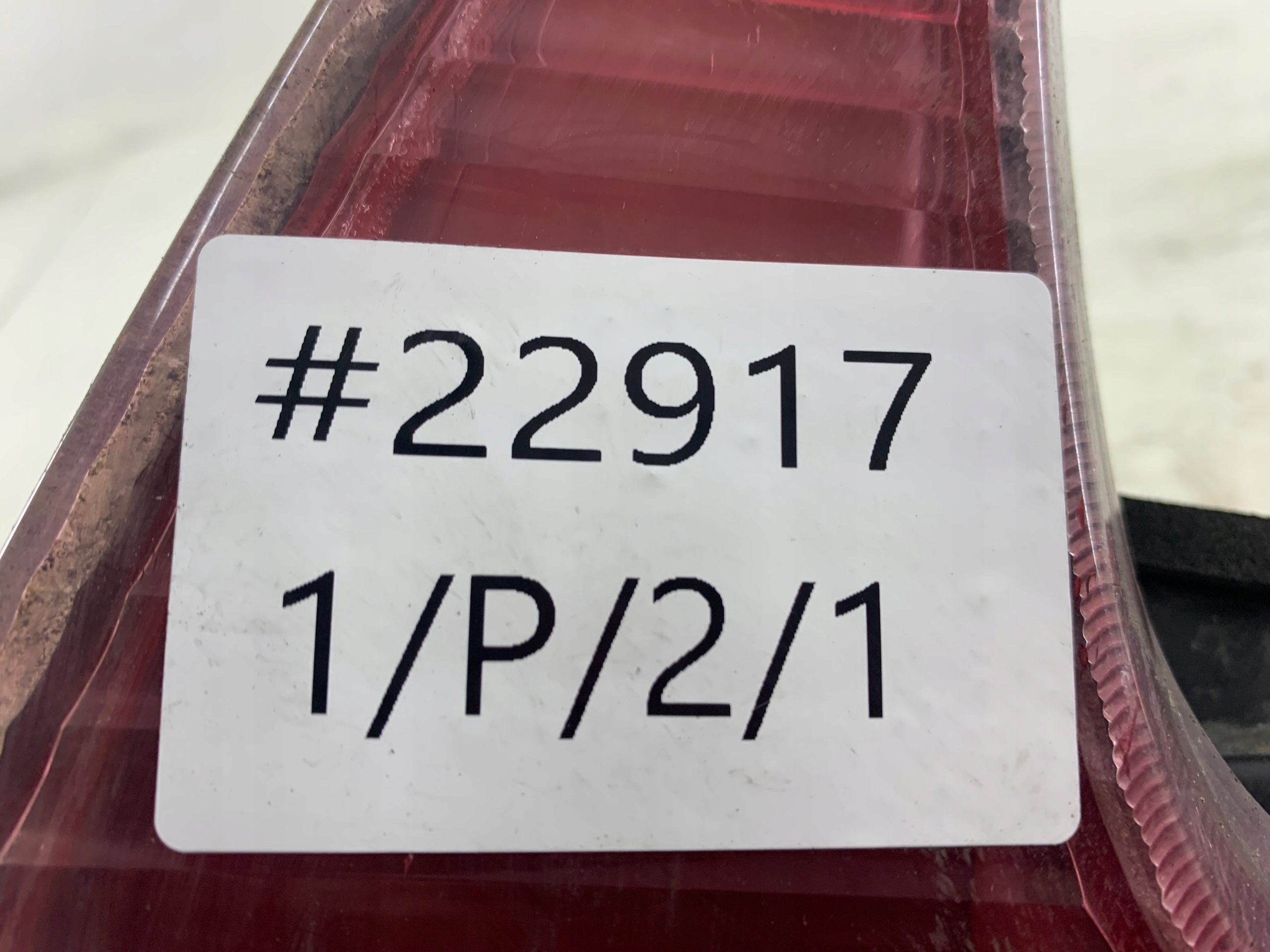 PEUGEOT 206 SW KOMBI light left rear part