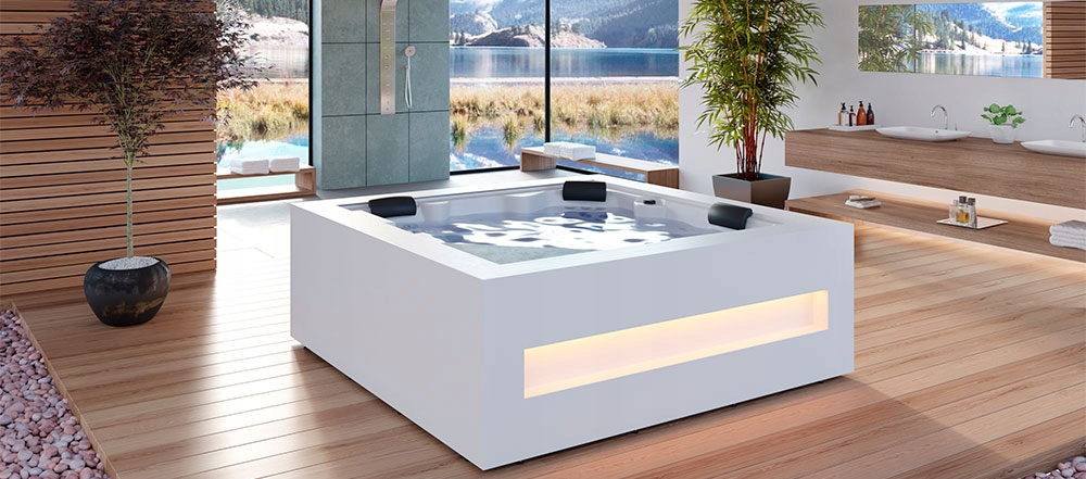 Wanna SPA z hydromasażem PURE Solid Surface + PureLine + ECOSpa Producent Astralpool