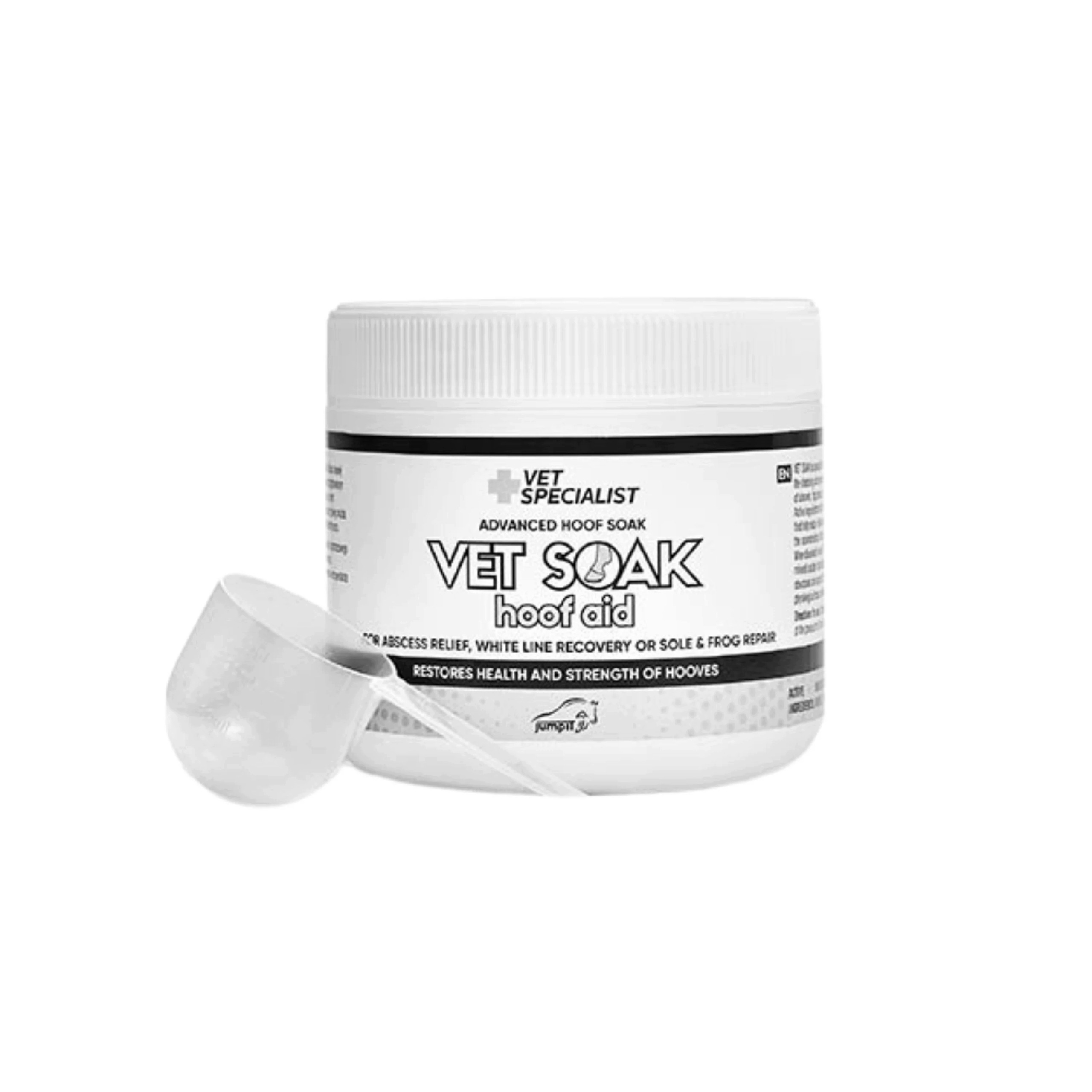 Preparat dla konia do kopyt Oczyszczanie Jump It Vet Soak 400g