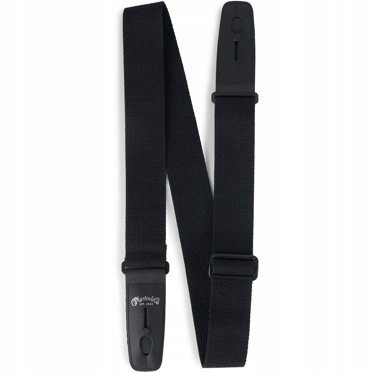Martin Strap Cotton Black Lock-It – popruh na kytaru