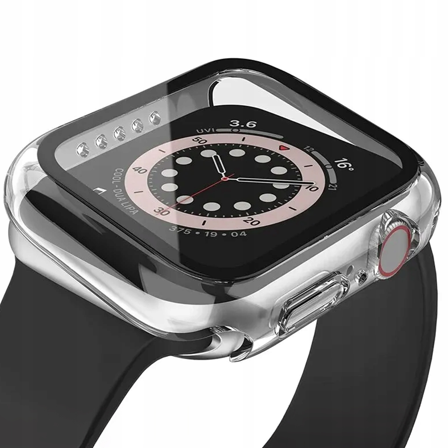 ETUI 2w1 DO APPLE WATCH 4/5/6/SE 40mm SZKŁO HARTOWANE CLEAR NAKŁADKA Marka Hello Case