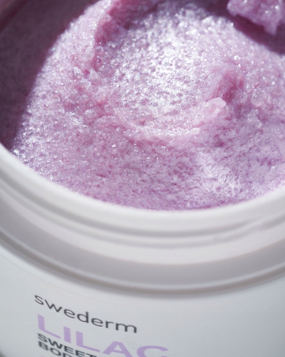 Swederm Lilac Sweet & Salty Body Scrub- peeling do ciała bez