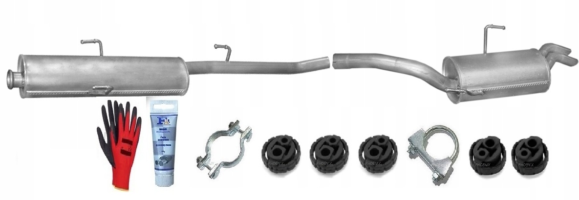 Fiat Ulysse 1.9 2.0 2.1 Diesel (1994-2000) Tlumič Koncový bonus