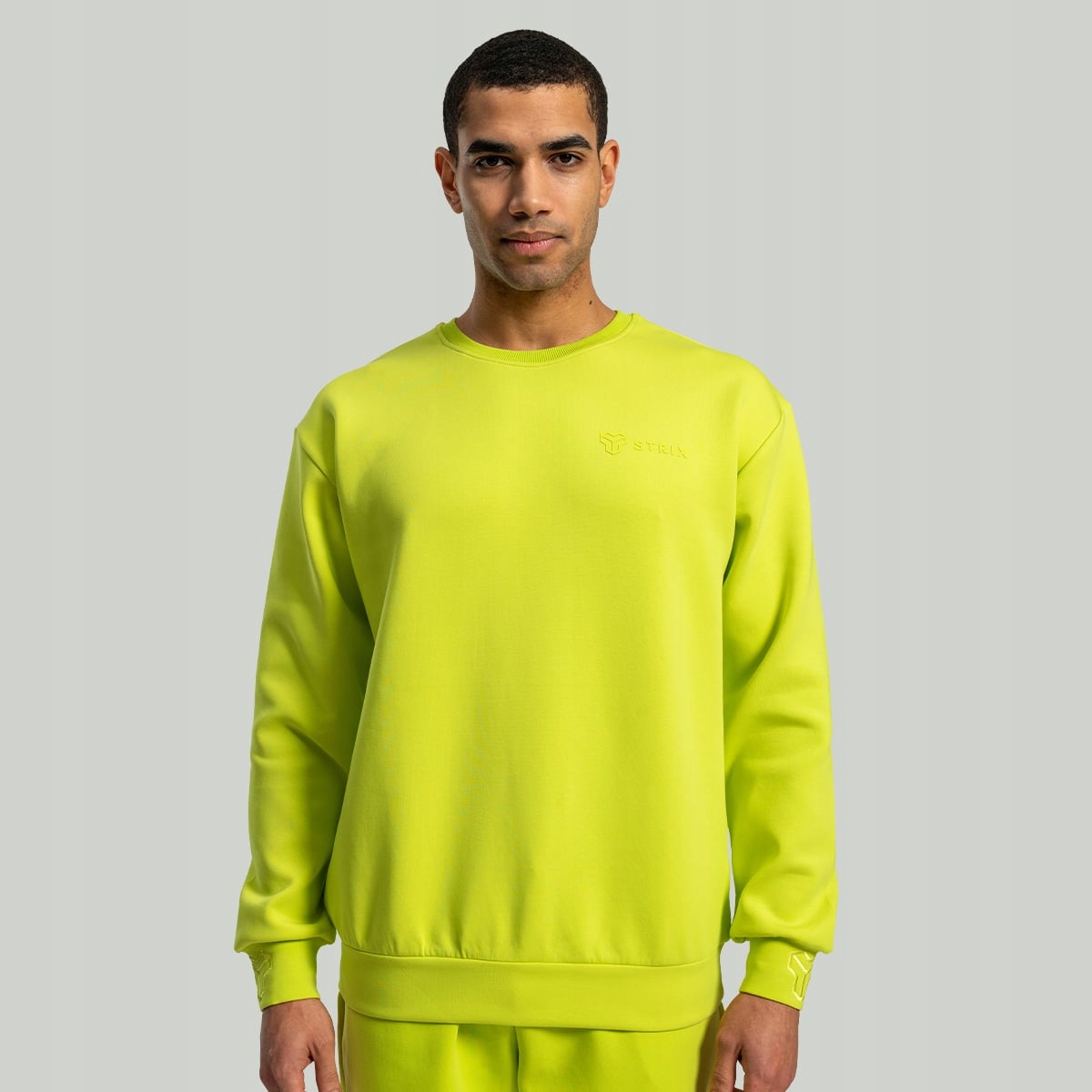 GymBeam Bluza Relaxed Chartreuse L