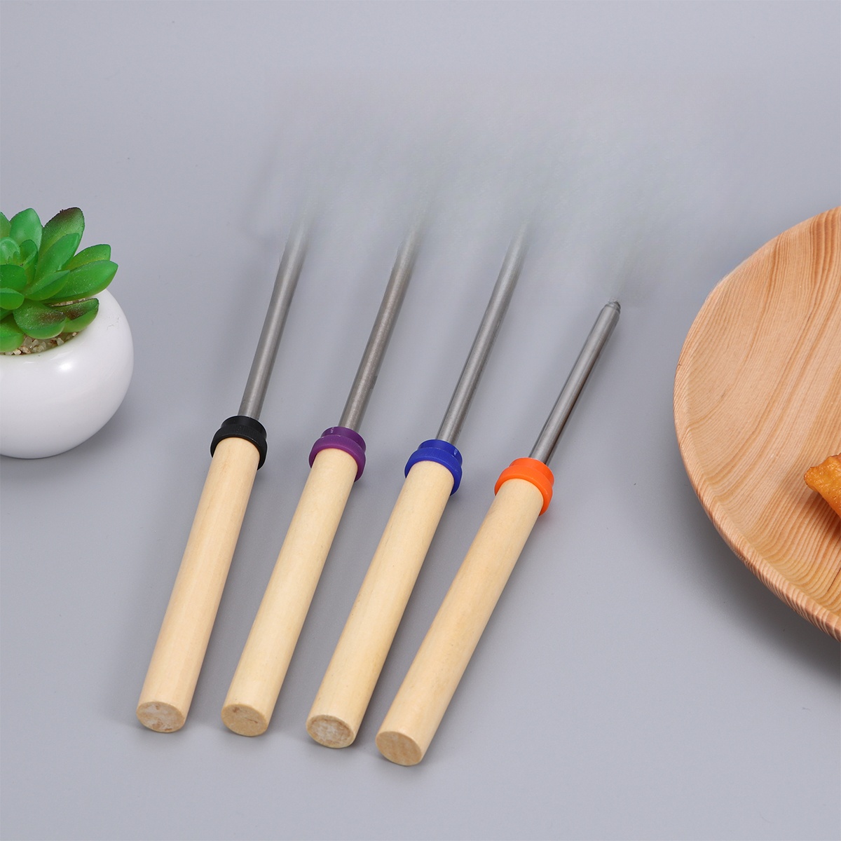 4 SZT. WIDELEC DO GRILLA ZE STALI NIERDZEWNEJ Producent inna