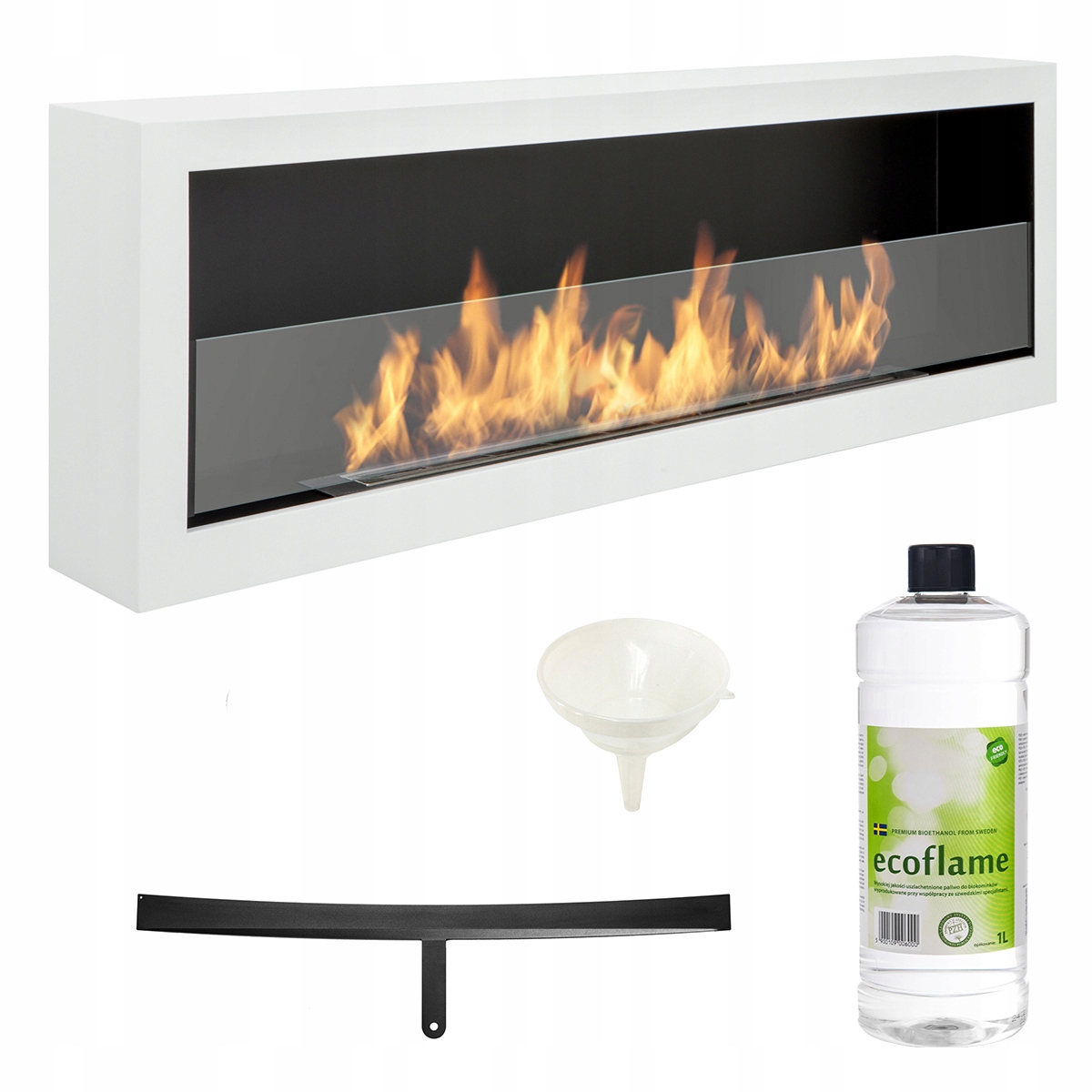 Biokrb S-Line 3D Box se Sklem 120 cm bílý 1200