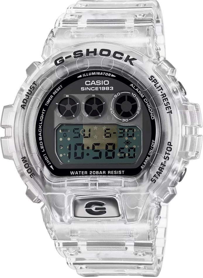 Pánské hodinky G-shock DW-6940RX-7ER průhledné sportovní nárazuvzdorné