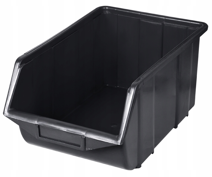 

Pojemniki 10szt. Etykiety 220x350x165mm Czarne