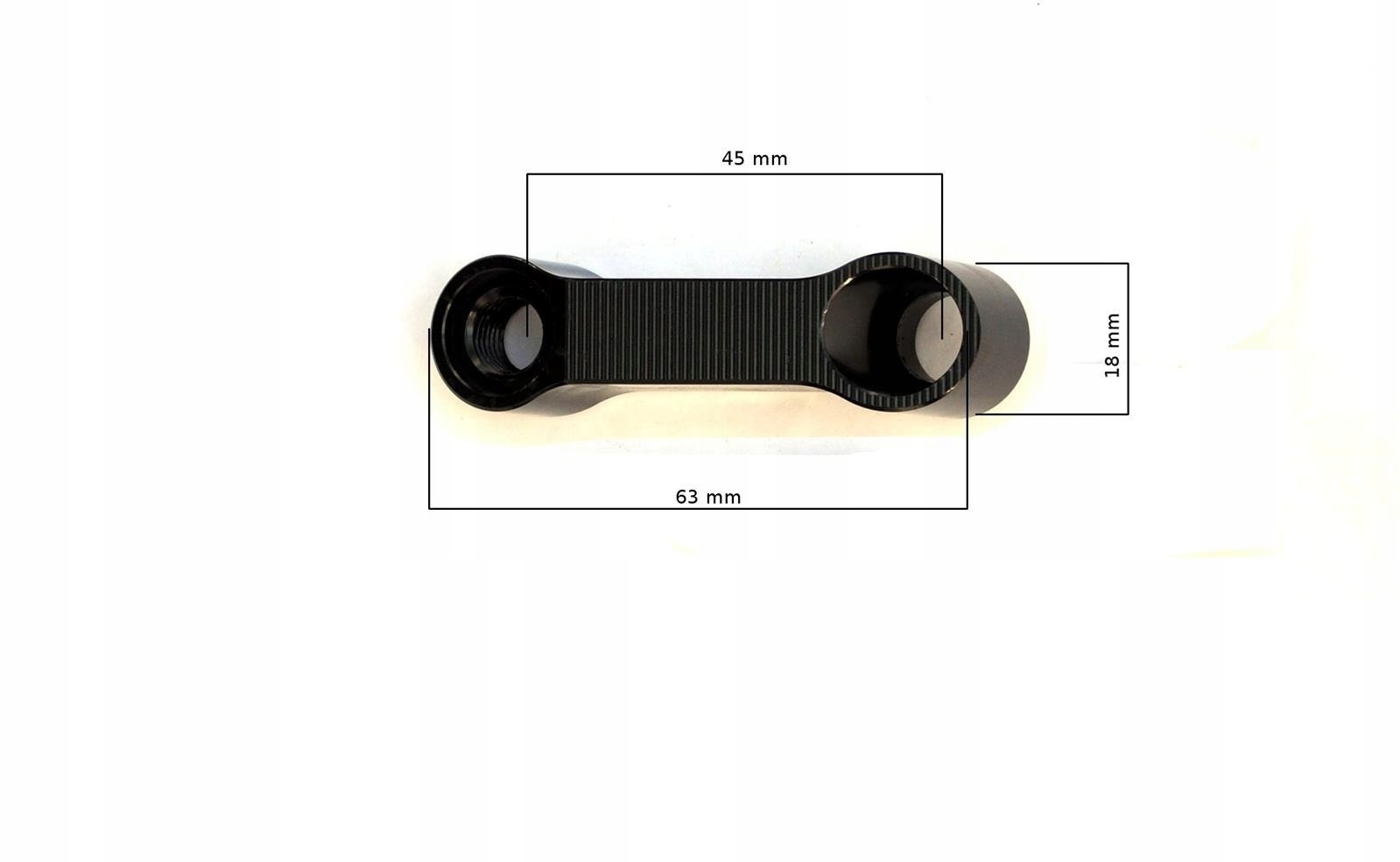 Adapter dystans Poszerzenie lusterek lusterka R+L Producent Leoshi