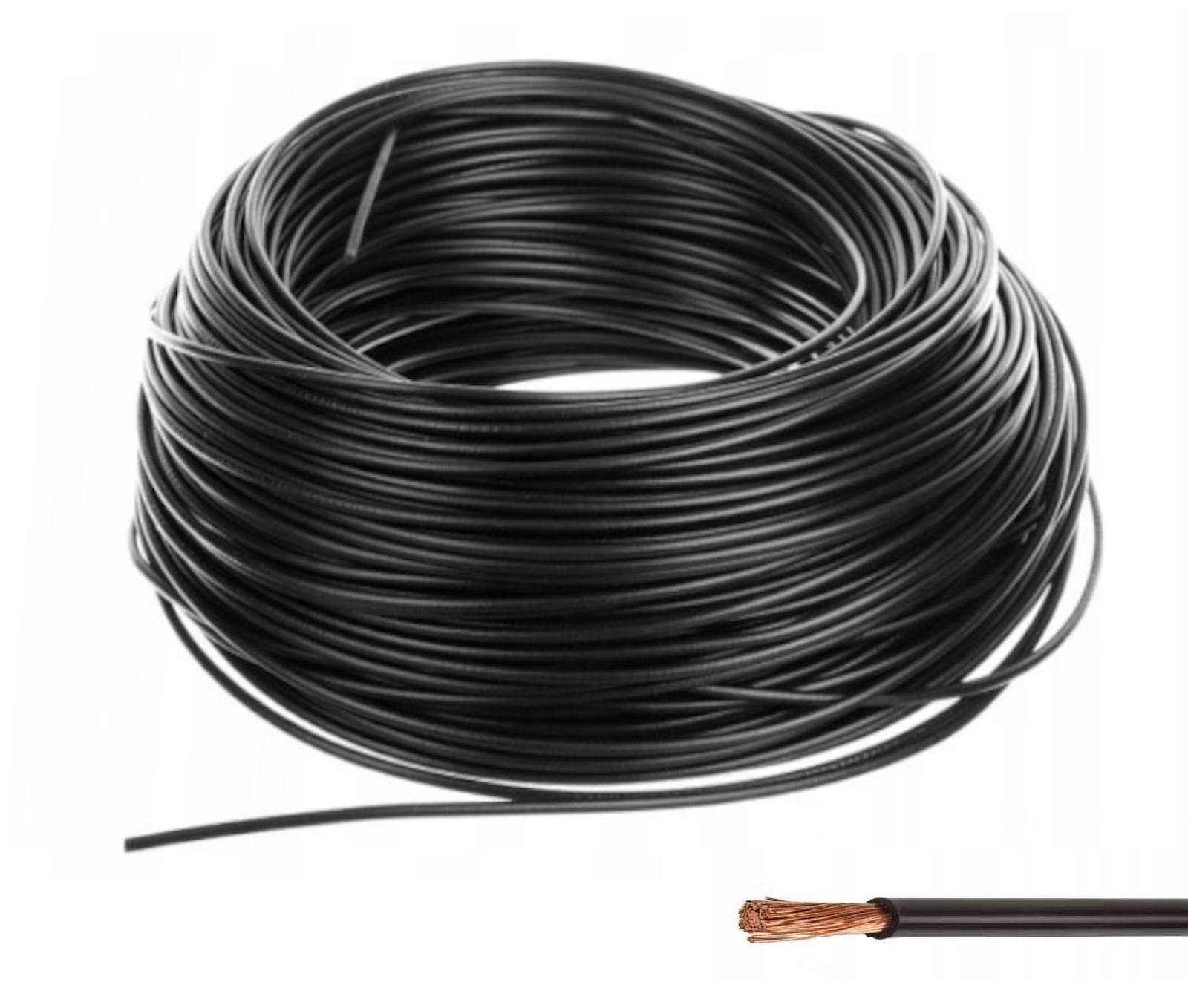 Inštalačný Kabel LgY H07V-K 1x4 mm2 Helukabel Čierny 100 m