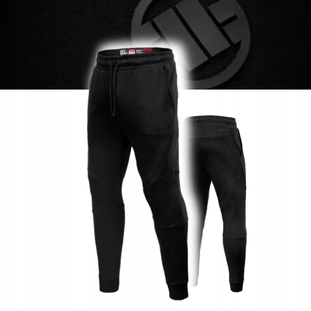 Pitbull West Coast Tepláky Dolphin Černé Jogging Pants Blac 3XL .n