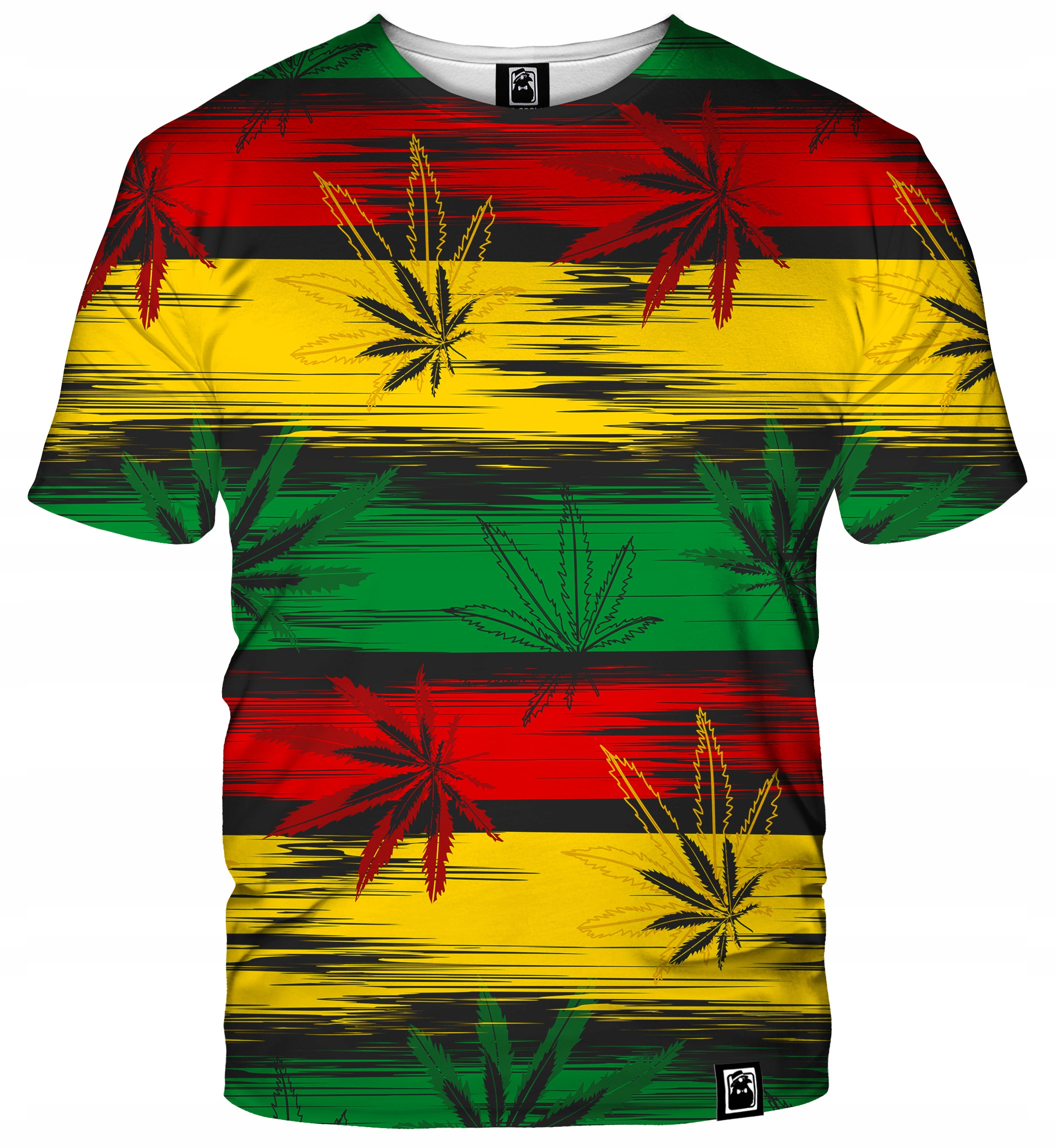 

D T-shirt Koszulka Dr.crow Nadruk Print Ganja 4XL