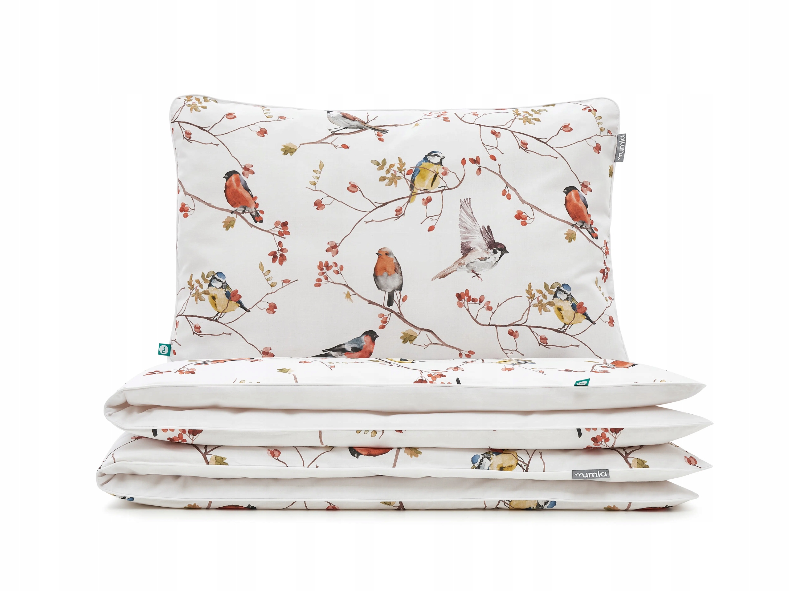 

pościel ptaszki 140x200 cm 1x 80x70 cm