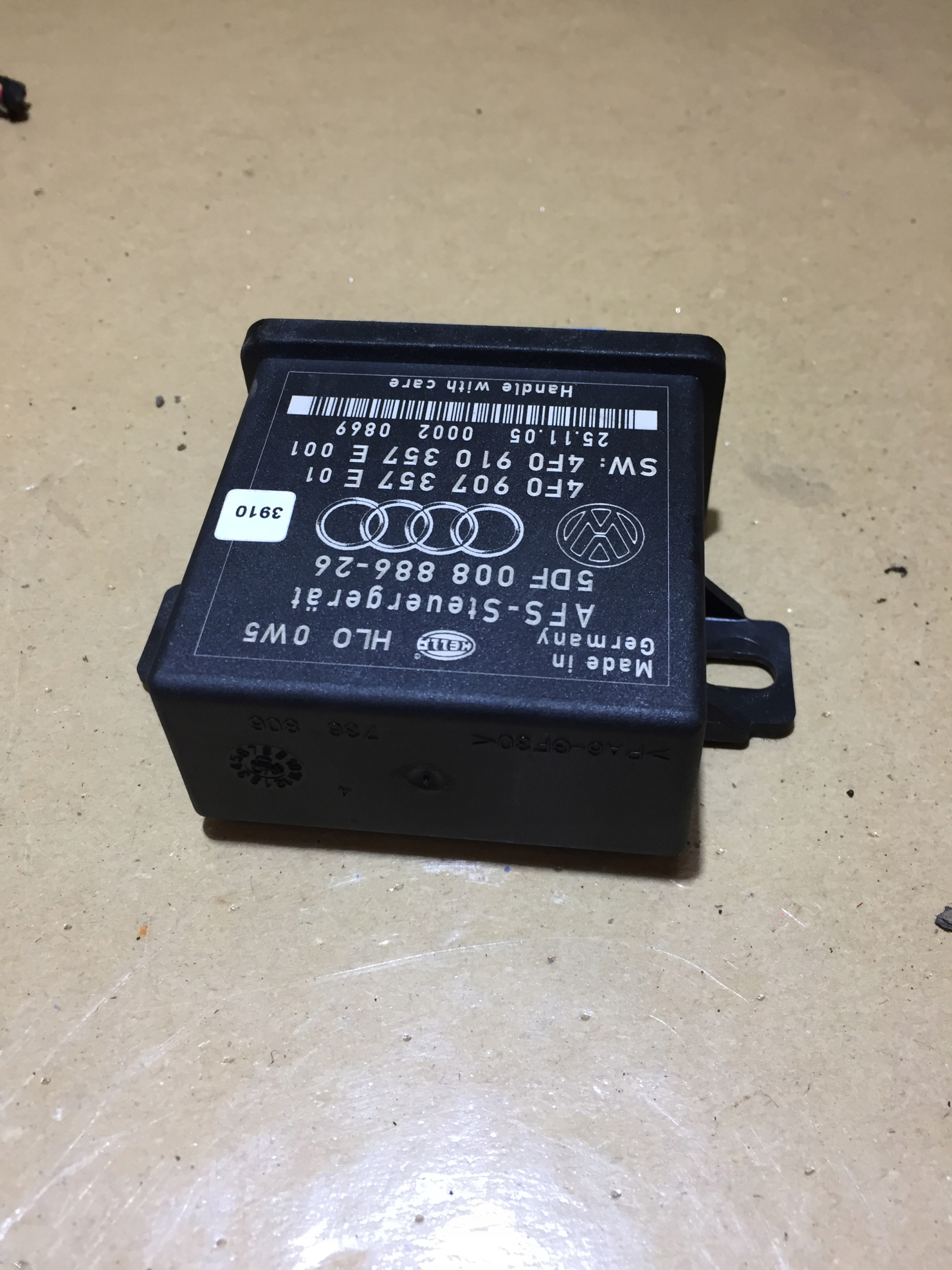 AUDI A6 C6 modul Bedienteil Leuchten 4F0907357E