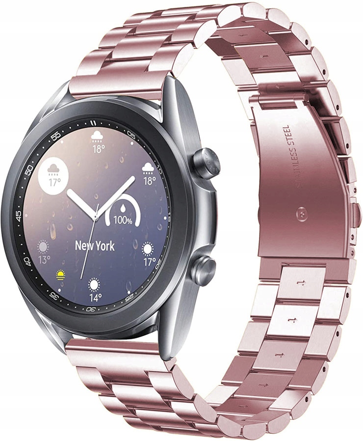 

Różowa Bransoleta do Samsung Galaxy Watch 3 41mm